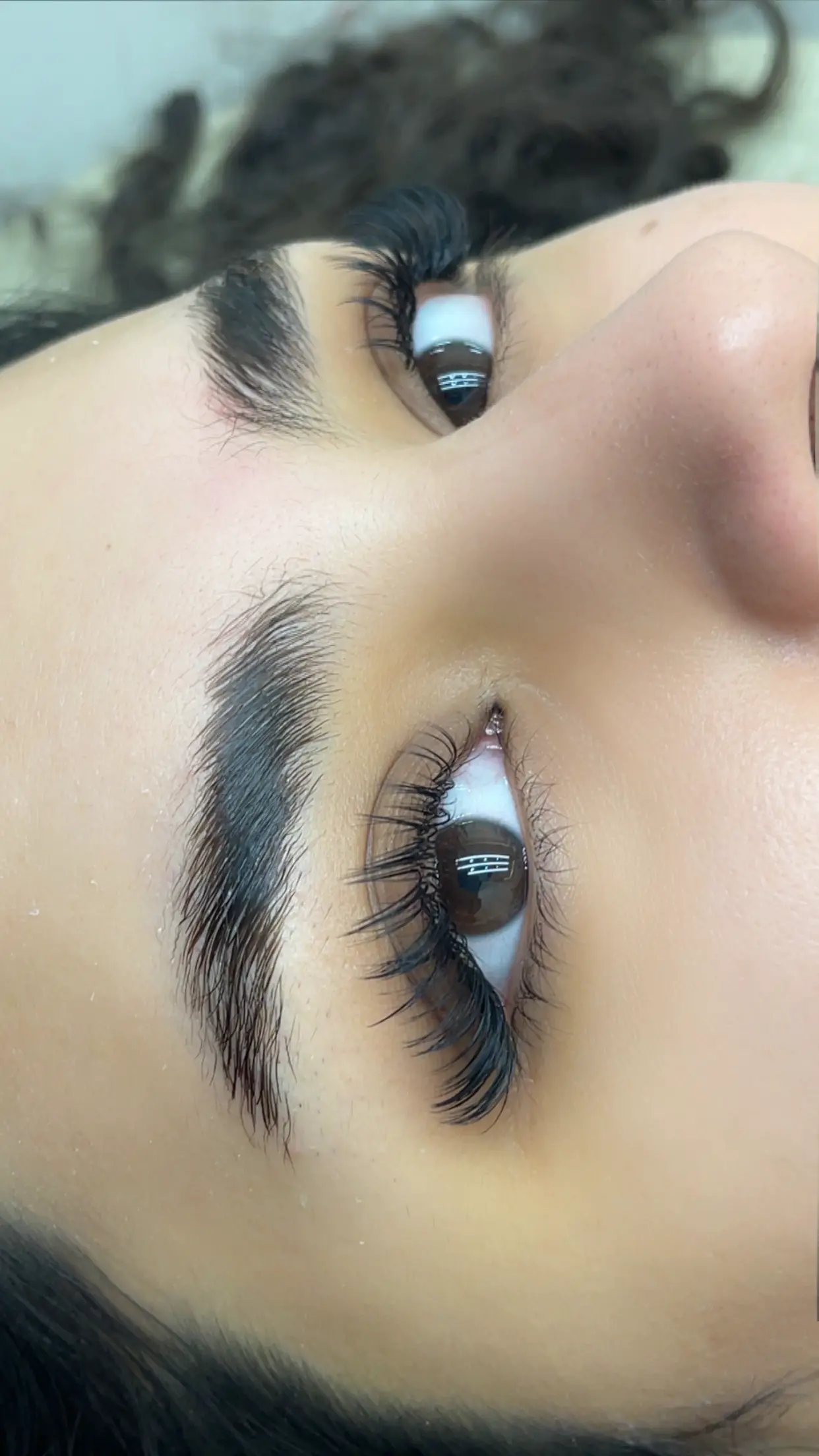Lash service at Divine Beauty Salon