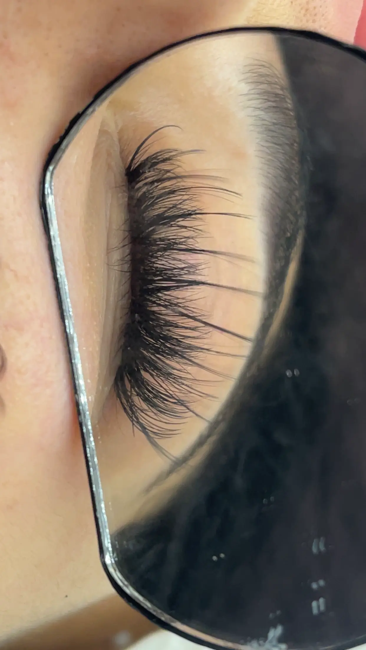 Lash service at Divine Beauty Salon